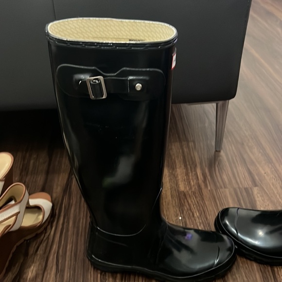 High gloss hunter boots - Picture 4 of 8